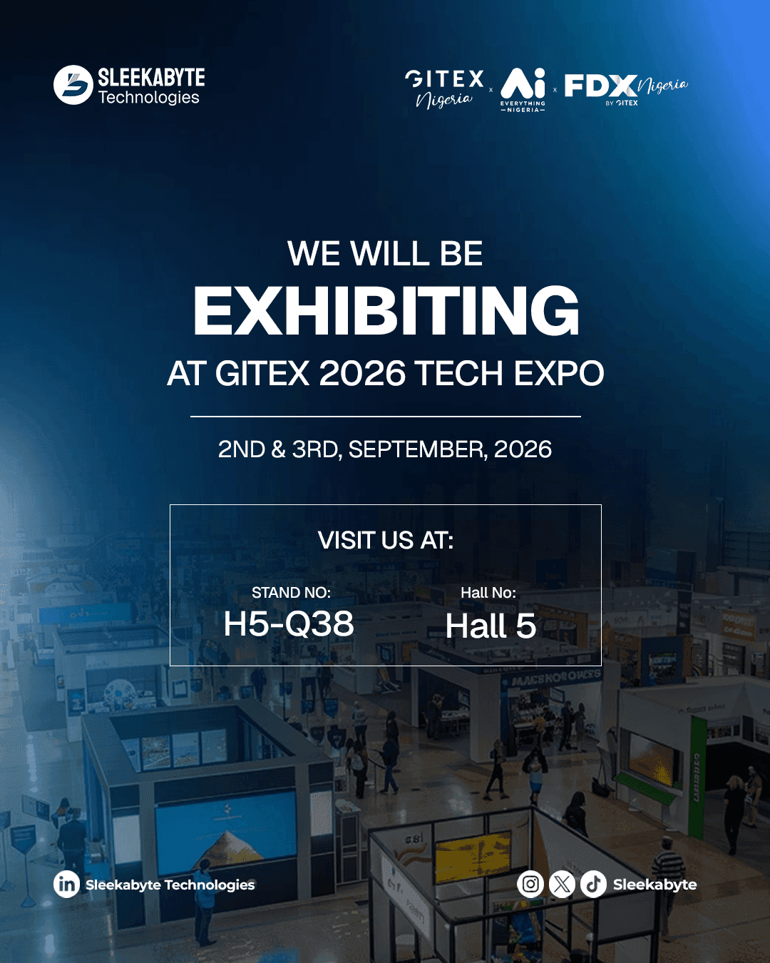 Sleekabyte Technologies to Showcase Digital Innovation and Clean Energy Solutions at GITEX Nigeria, 2026